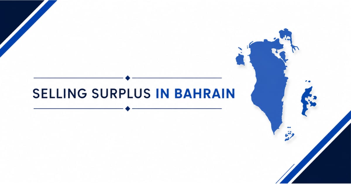 Bahrain business selling surplus inventory through a bulk inventory clearance solution